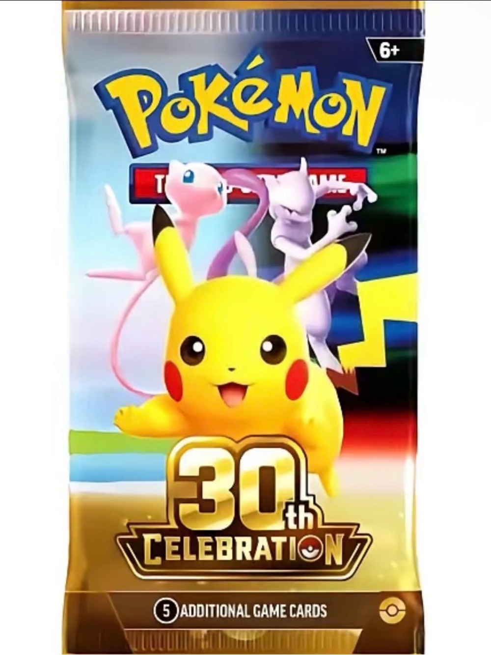 1 Pack Pokemon 30th Anniversary Booster Factory Sealed English